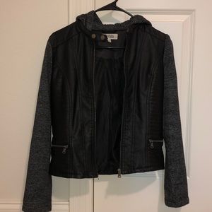 Charlotte Russe faux leather jacket